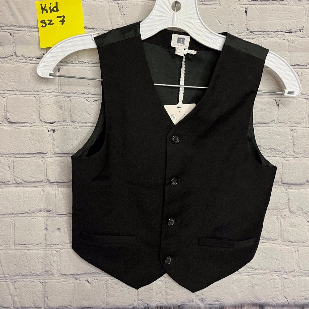Boys Suit Vest NWT